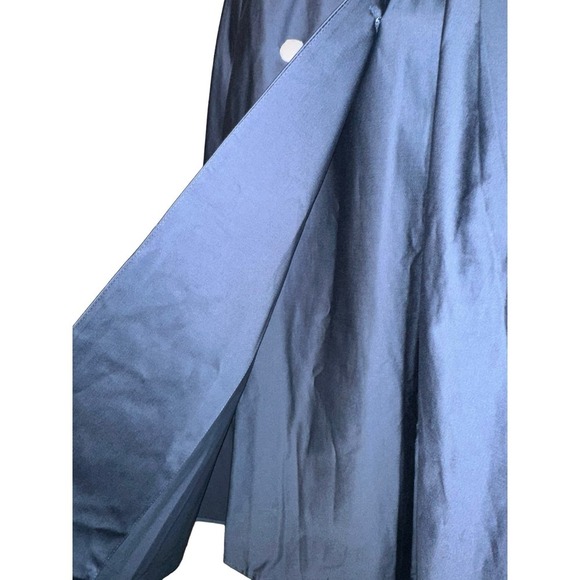 WHBM Off Shoulder Trench Coat Dress Double Breasted Size 00, NWT $275 Retail - Picture 5 of 9